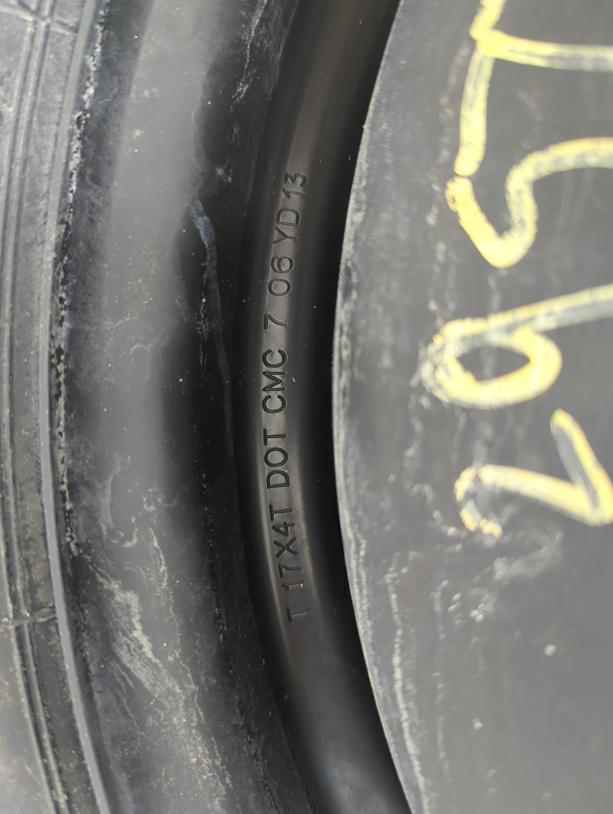 2007-2017 Toyota Camry Spare Donut Tire Wheel Rim Oem 5032828 - Oemusedautoparts1.com