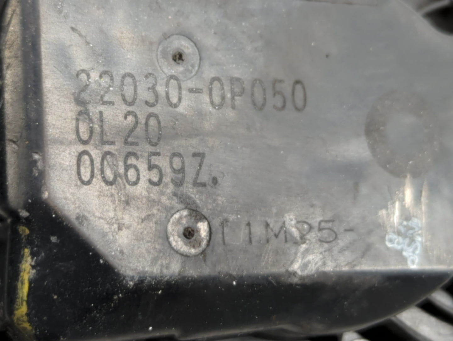 2007-2017 Toyota Camry Throttle Body P/N:22030-0P050 Fits OEM Used Auto Parts - Oemusedautoparts1.com