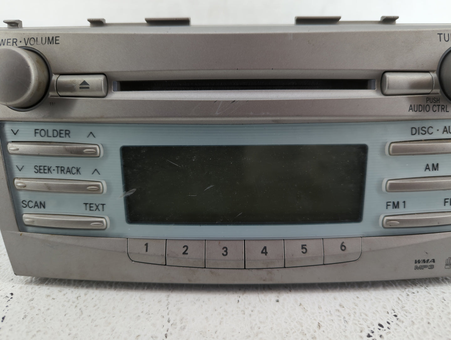 2007-2009 Toyota Camry Am Fm Cd Player Radio Receiver - Oemusedautoparts1.com