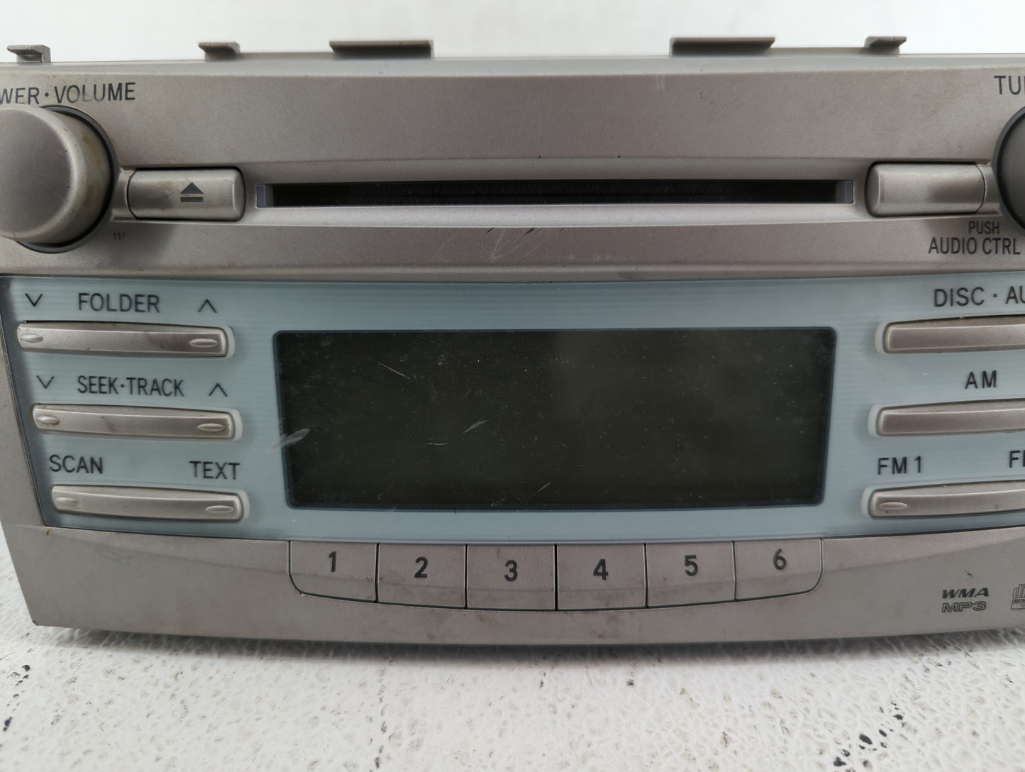 2007-2009 Toyota Camry Am Fm Cd Player Radio Receiver - Oemusedautoparts1.com