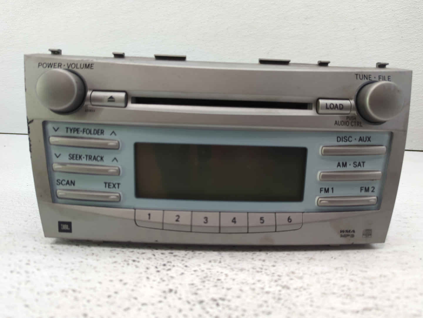 2007-2009 Toyota Camry Radio AM FM Cd Player Receiver Replacement P/N:86120-06190 86120-06191 Fits Fits 2007 2008 2009 OEM U