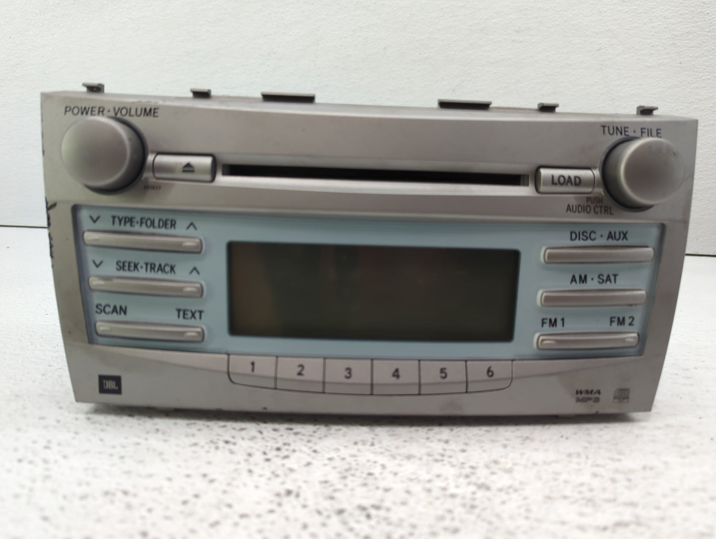 2007-2009 Toyota Camry Radio AM FM Cd Player Receiver Replacement P/N:86120-06190 86120-06191 Fits Fits 2007 2008 2009 OEM U