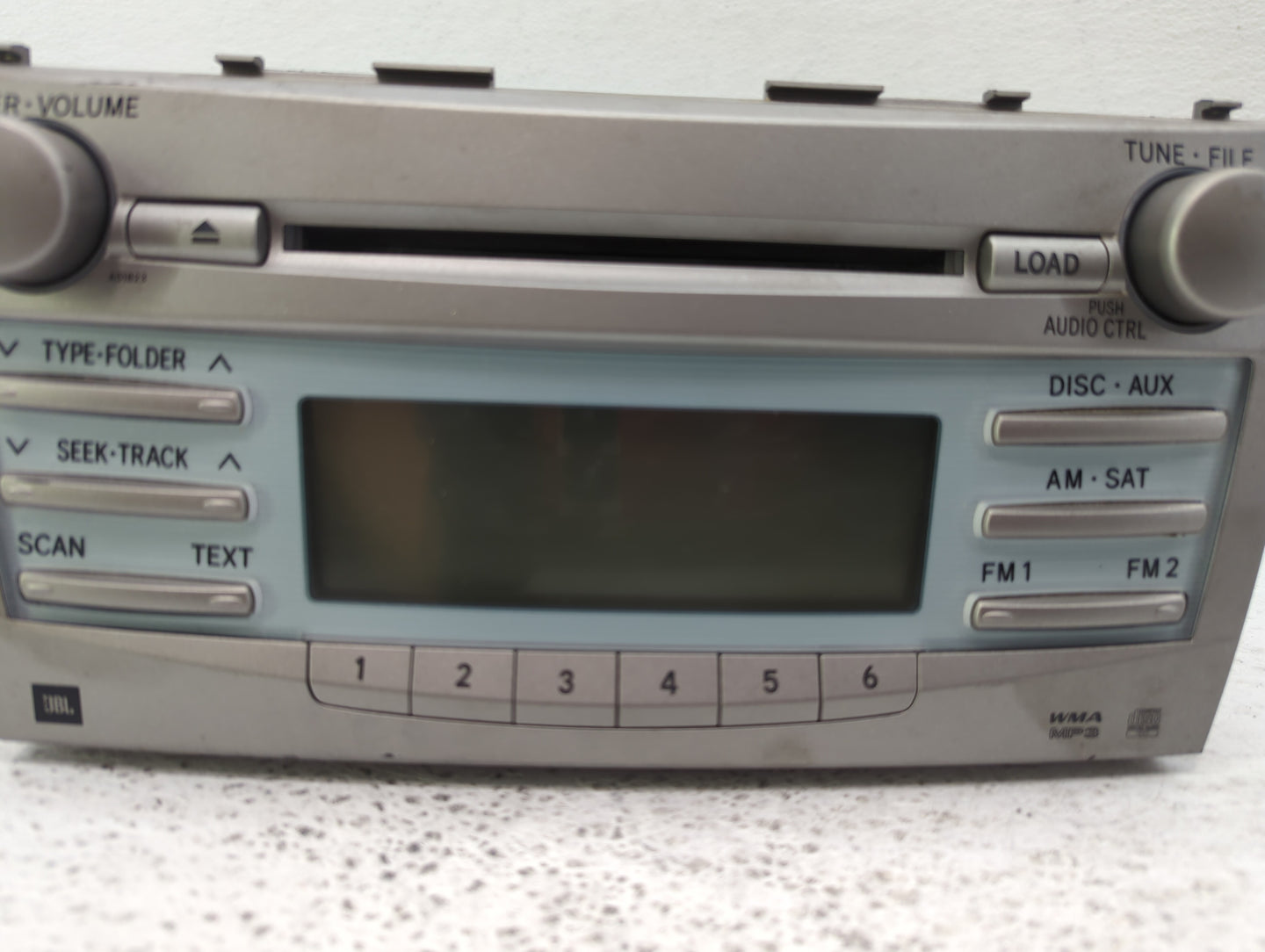 2007-2009 Toyota Camry Radio AM FM Cd Player Receiver Replacement P/N:86120-06190 86120-06191 Fits Fits 2007 2008 2009 OEM U
