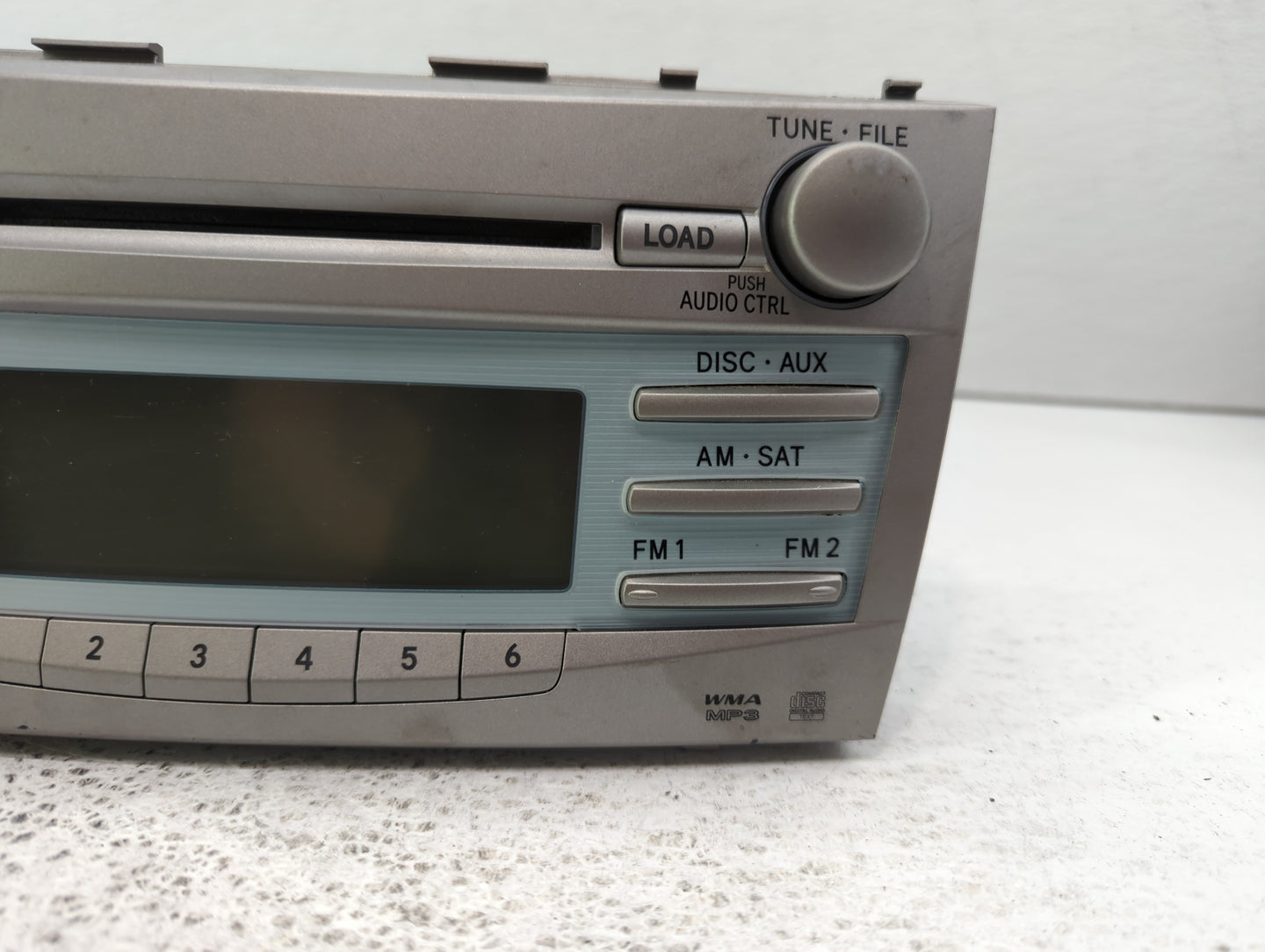 2007-2009 Toyota Camry Radio AM FM Cd Player Receiver Replacement P/N:86120-06190 86120-06191 Fits Fits 2007 2008 2009 OEM U