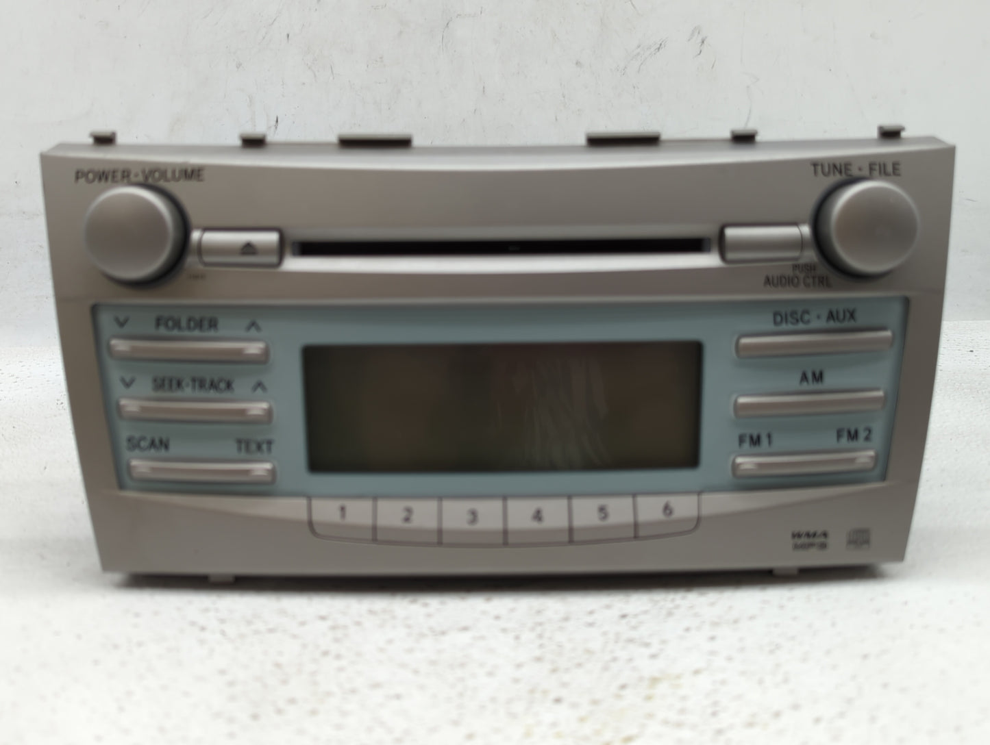 2007-2009 Toyota Camry Radio AM FM Cd Player Receiver Replacement P/N:86120-33890 Fits Fits 2007 2008 2009 OEM Used Auto Par
