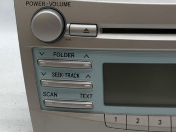 2007-2009 Toyota Camry Radio AM FM Cd Player Receiver Replacement P/N:86120-33890 Fits Fits 2007 2008 2009 OEM Used Auto Parts