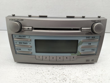 2007-2009 Toyota Camry Radio AM FM Cd Player Receiver Replacement P/N:86120-06180 Fits Fits 2007 2008 2009 OEM Used Auto Par