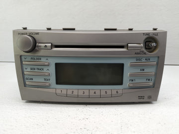 2007-2009 Toyota Camry Radio AM FM Cd Player Receiver Replacement P/N:86120-06180 Fits Fits 2007 2008 2009 OEM Used Auto Par