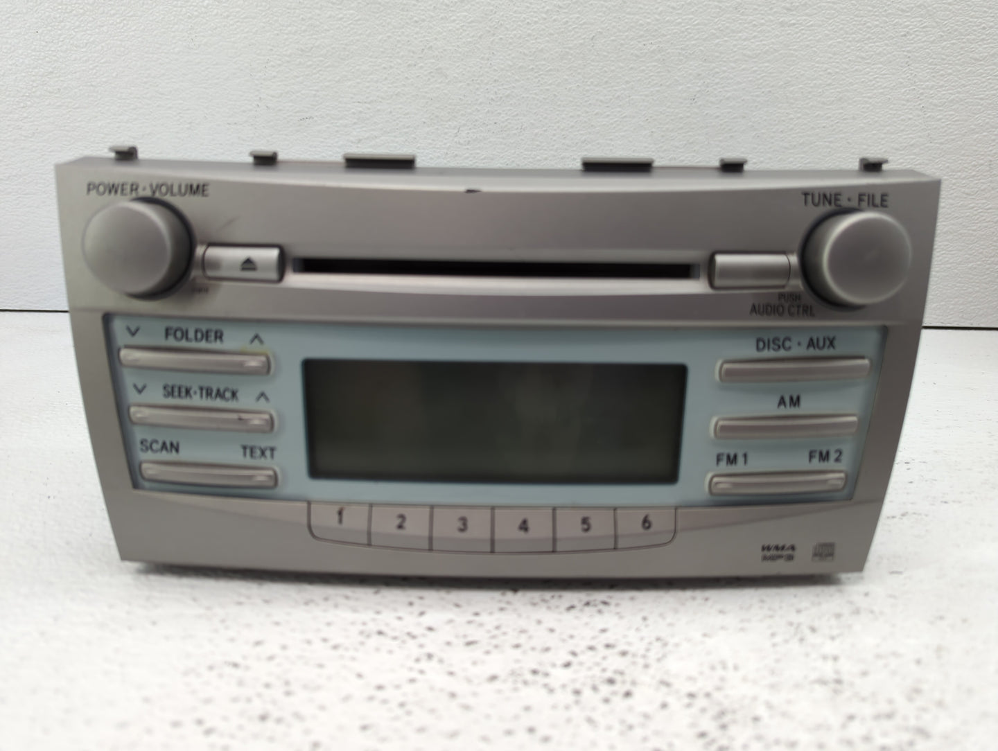 2007-2009 Toyota Camry Radio AM FM Cd Player Receiver Replacement P/N:86120-33890 Fits Fits 2007 2008 2009 OEM Used Auto Par