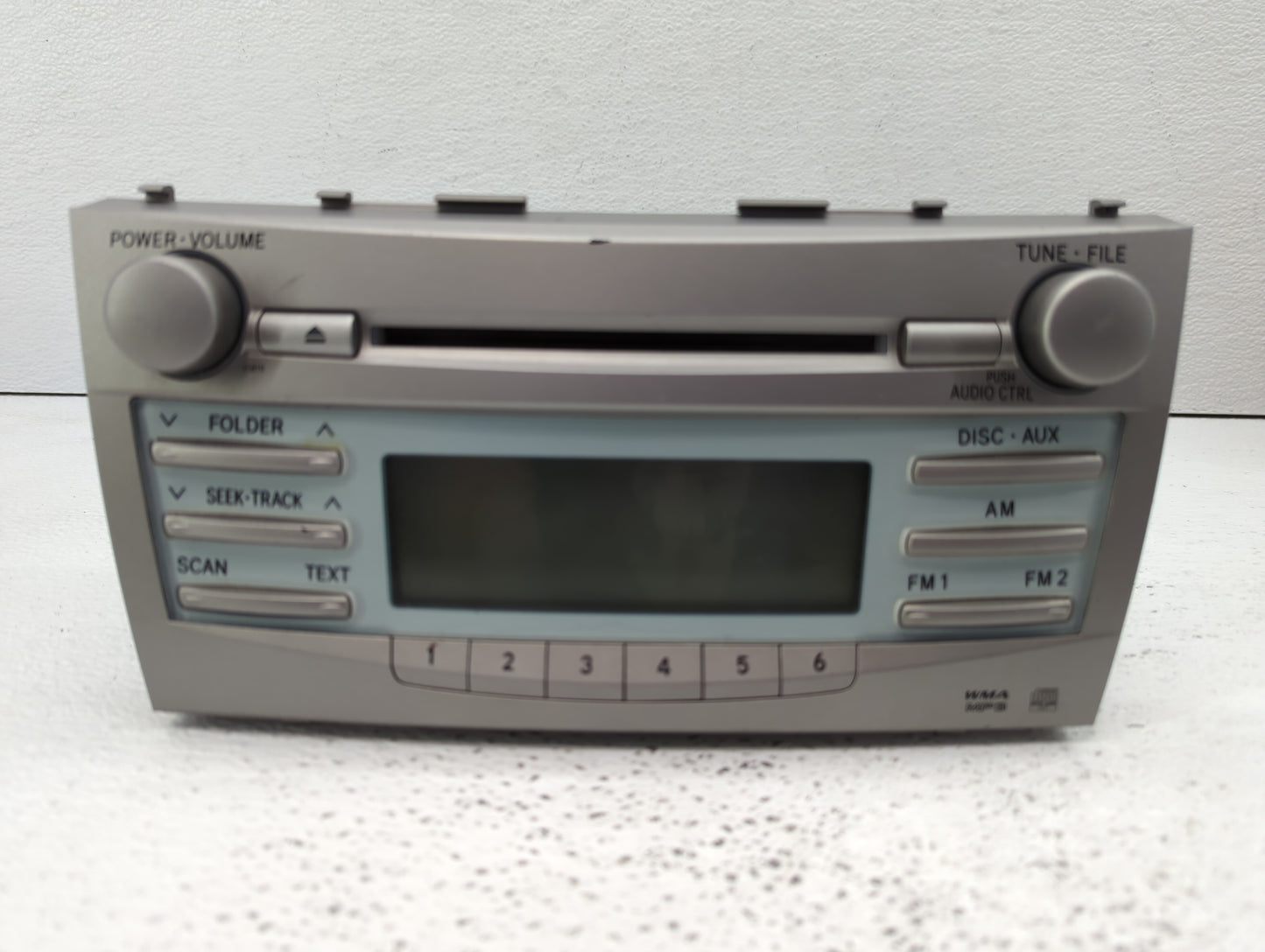 2007-2009 Toyota Camry Radio AM FM Cd Player Receiver Replacement P/N:86120-33890 Fits Fits 2007 2008 2009 OEM Used Auto Par