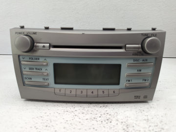2007-2009 Toyota Camry Radio AM FM Cd Player Receiver Replacement P/N:86120-33890 Fits Fits 2007 2008 2009 OEM Used Auto Par