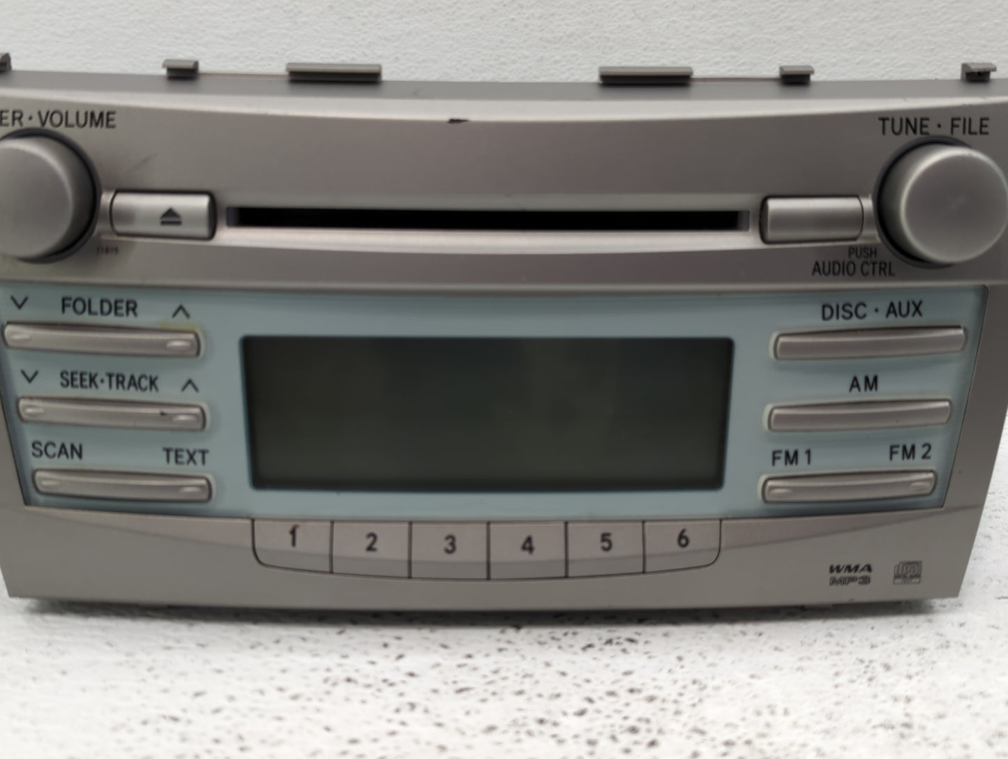 2007-2009 Toyota Camry Radio AM FM Cd Player Receiver Replacement P/N:86120-33890 Fits Fits 2007 2008 2009 OEM Used Auto Par