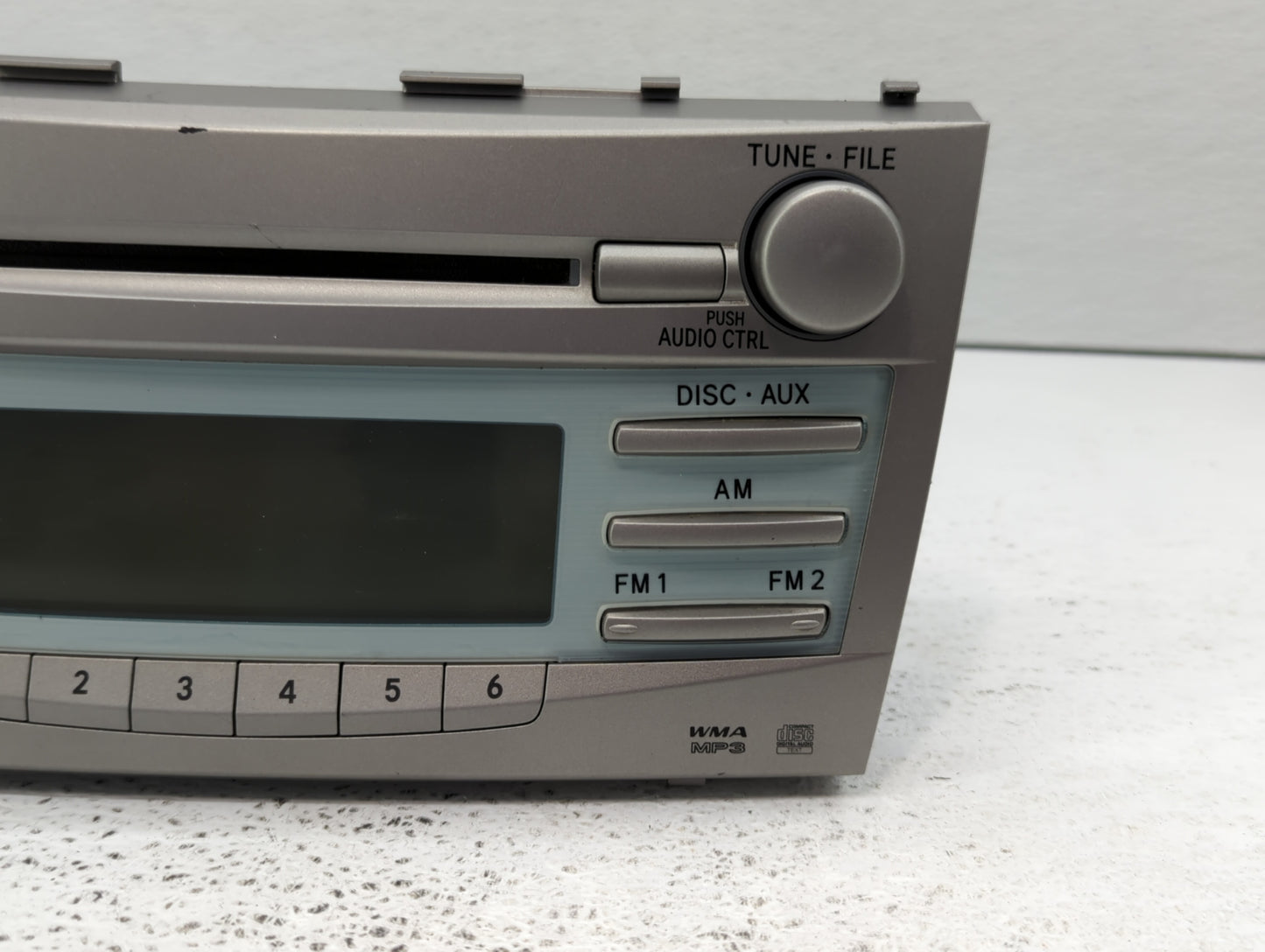 2007-2009 Toyota Camry Radio AM FM Cd Player Receiver Replacement P/N:86120-33890 Fits Fits 2007 2008 2009 OEM Used Auto Par