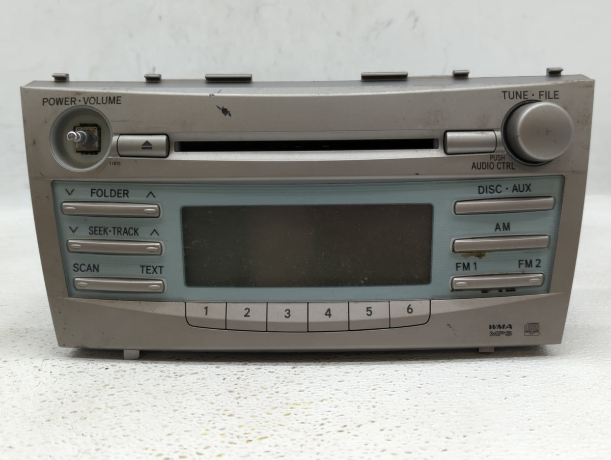 2007-2009 Toyota Camry Am Fm Cd Player Radio Receiver 510301 - Oemusedautoparts1.com
