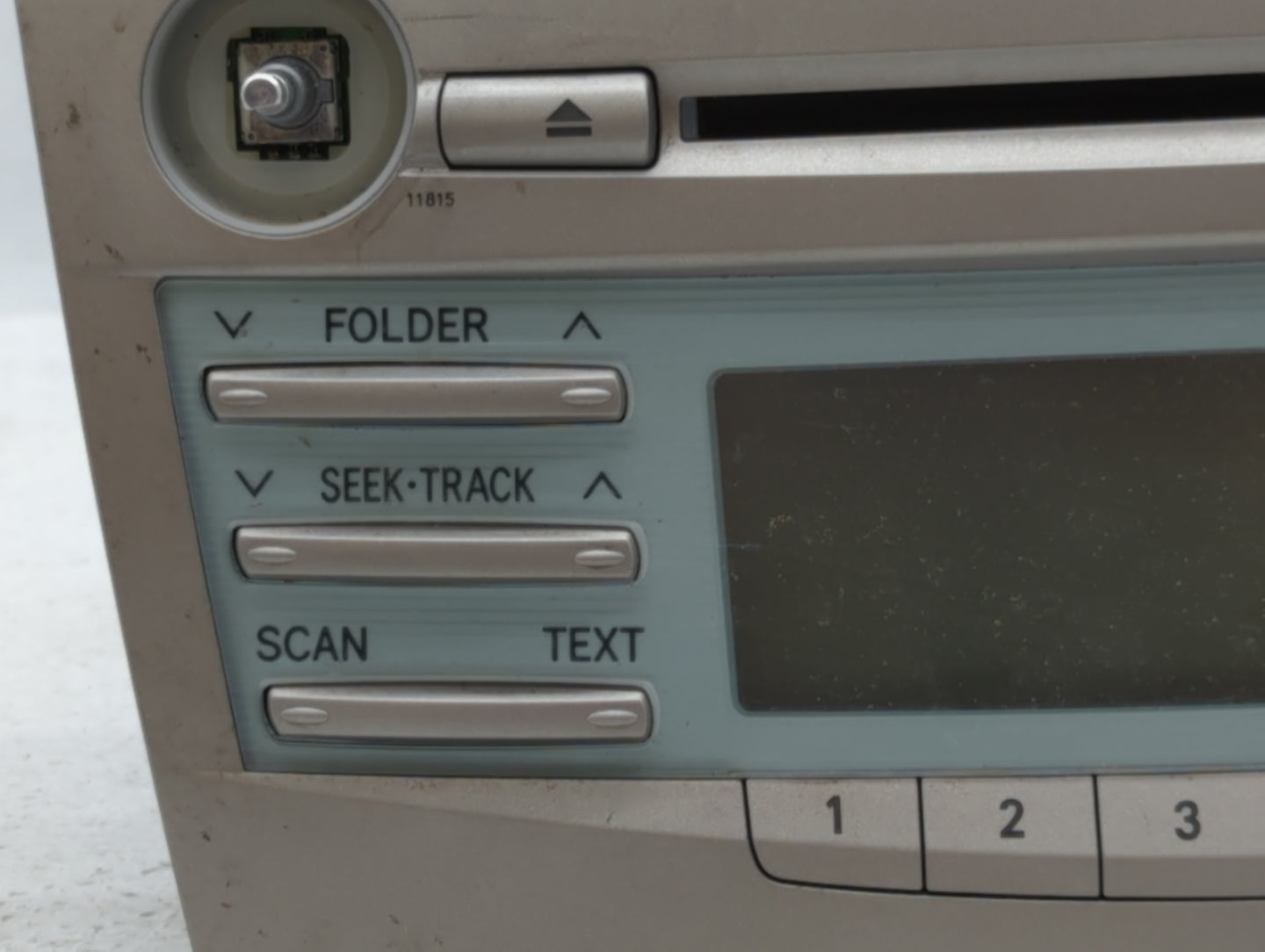 2007-2009 Toyota Camry Am Fm Cd Player Radio Receiver - Oemusedautoparts1.com