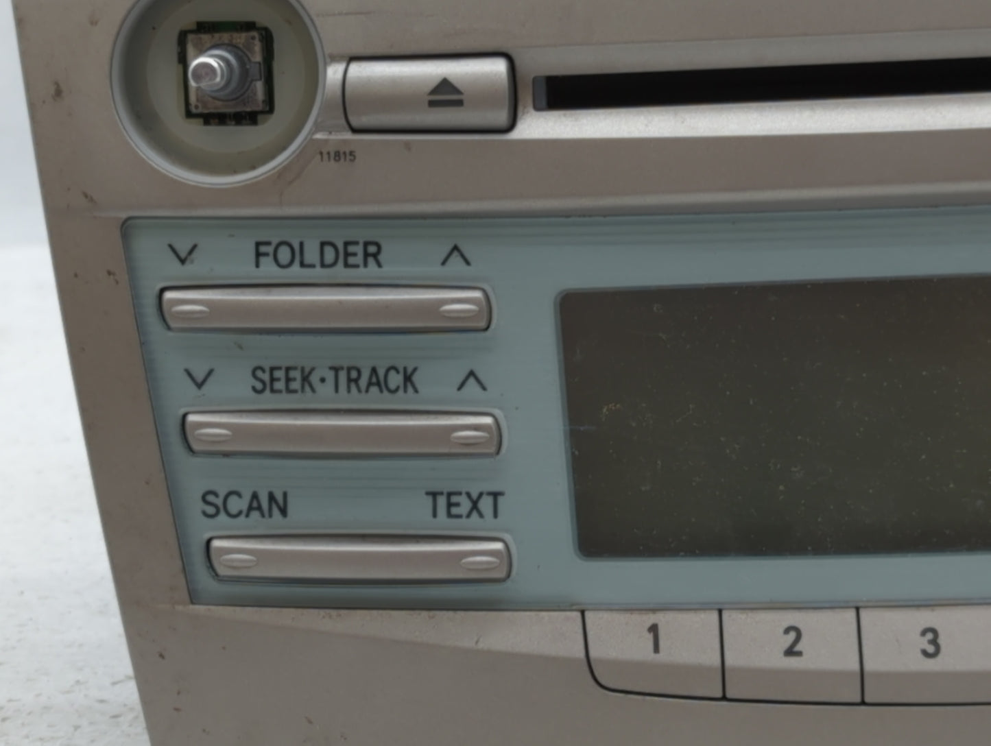 2007-2009 Toyota Camry Am Fm Cd Player Radio Receiver - Oemusedautoparts1.com