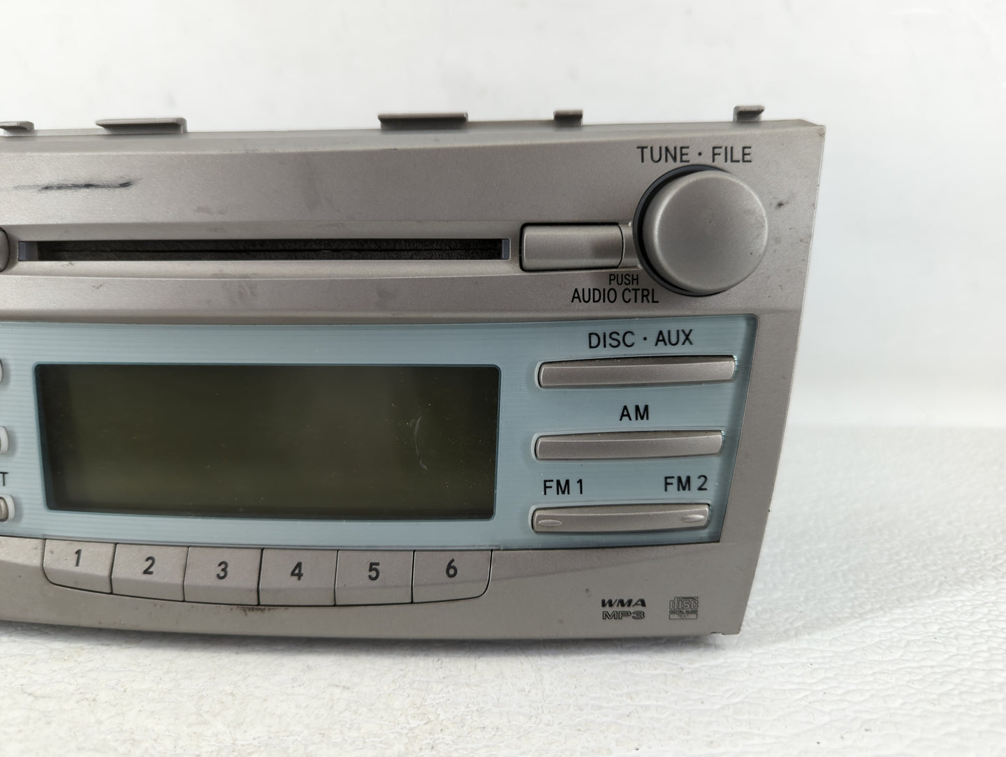 2007-2009 Toyota Camry Radio AM FM Cd Player Receiver Replacement P/N:86120-06180 Fits Fits 2007 2008 2009 OEM Used Auto Par