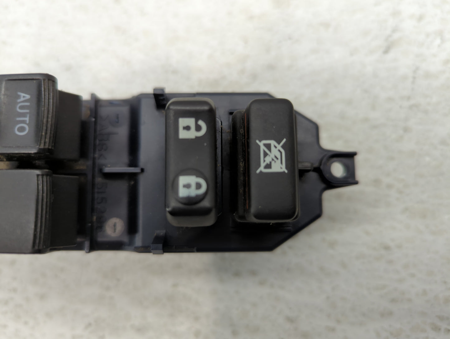 2007-2009 Toyota Camry Master Power Window Switch Replacement Driver Side Left Fits OEM Used Auto Parts - Oemusedautoparts1.