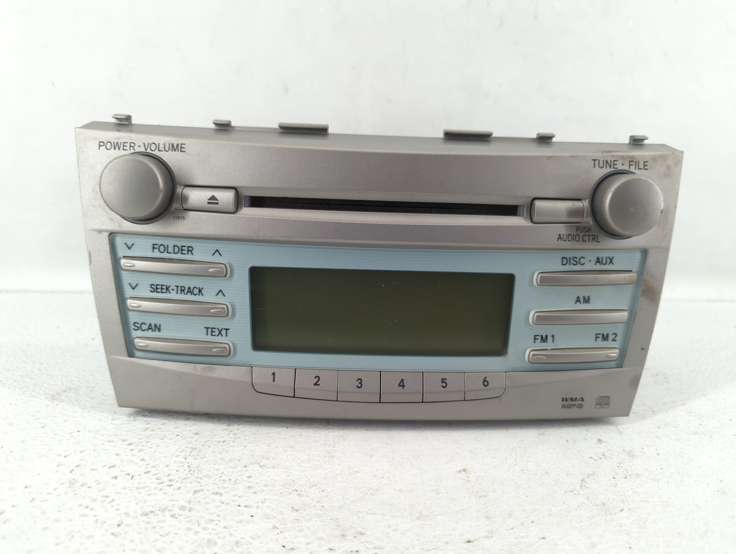 2007-2009 Toyota Camry Radio AM FM Cd Player Receiver Replacement P/N:86120-06180 Fits Fits 2007 2008 2009 OEM Used Auto Par