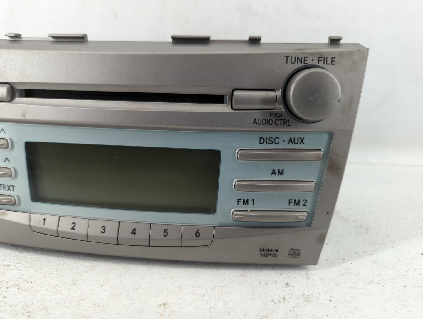 2007-2009 Toyota Camry Radio AM FM Cd Player Receiver Replacement P/N:86120-06180 Fits Fits 2007 2008 2009 OEM Used Auto Par