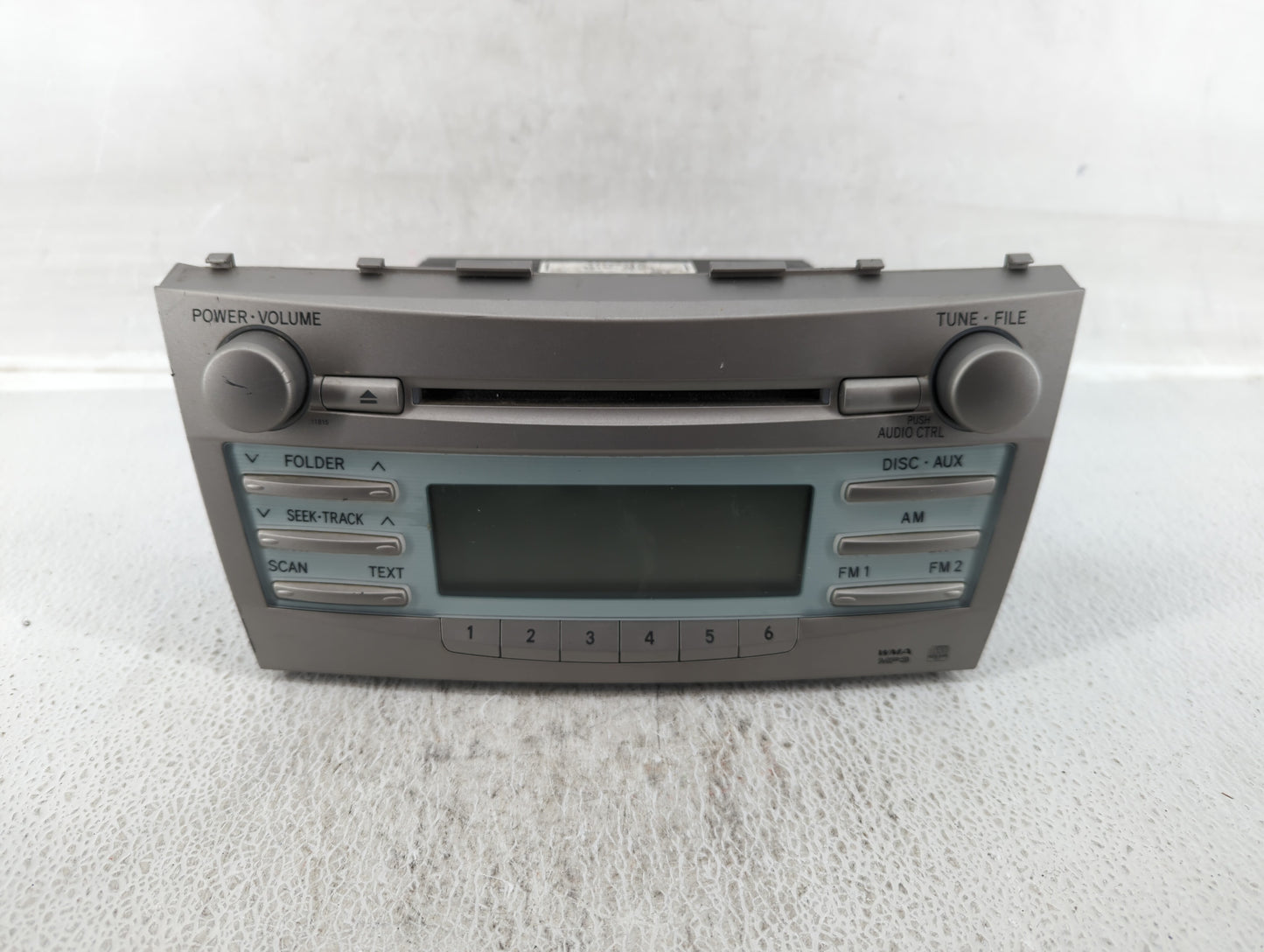 2007-2009 Toyota Camry Am Fm Cd Player Radio Receiver - Oemusedautoparts1.com