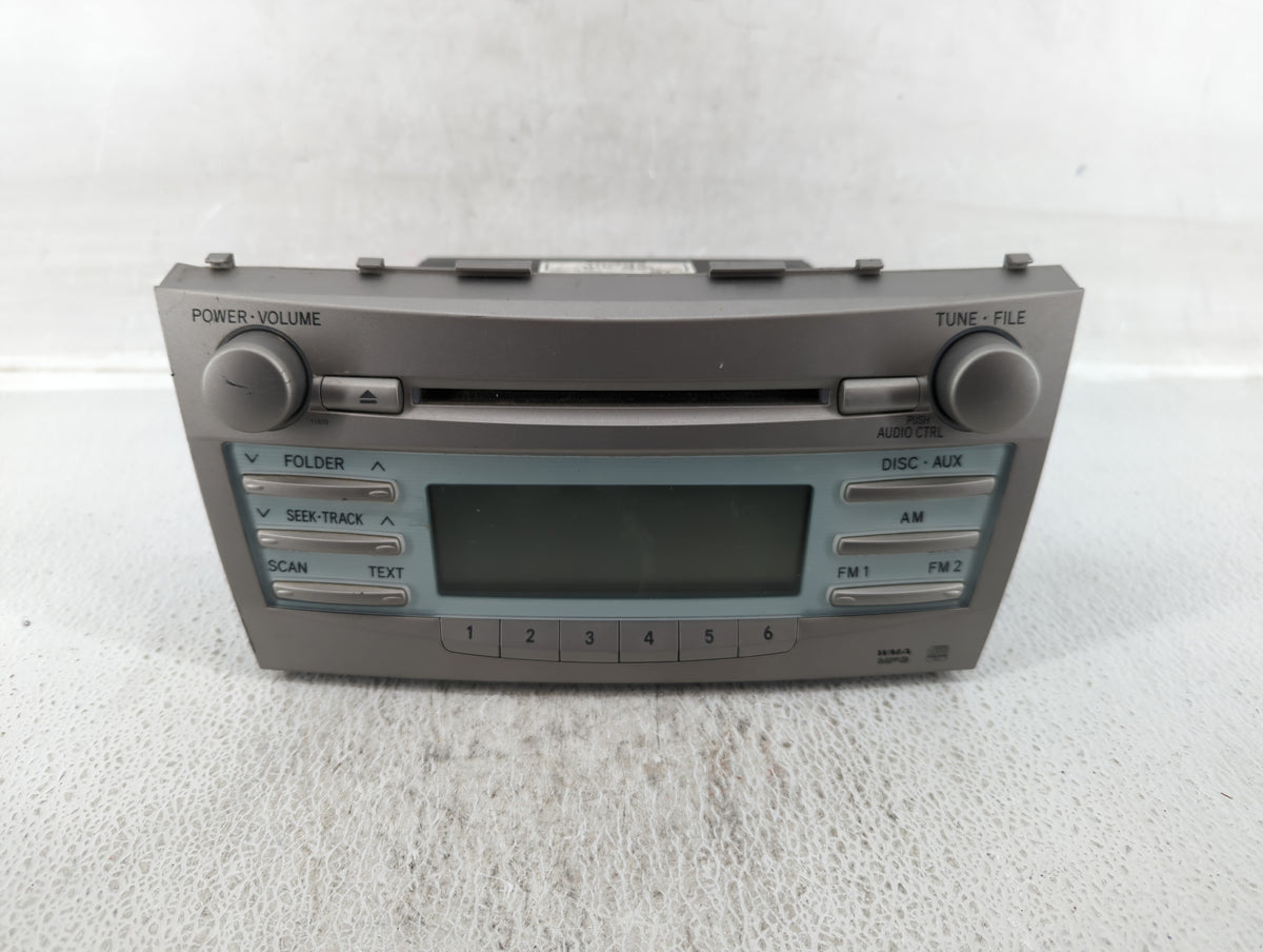 2007-2009 Toyota Camry Am Fm Cd Player Radio Receiver 530422 - Oemusedautoparts1.com