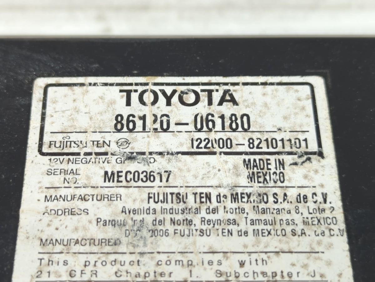 2007-2009 Toyota Camry Am Fm Cd Player Radio Receiver 530422 - Oemusedautoparts1.com
