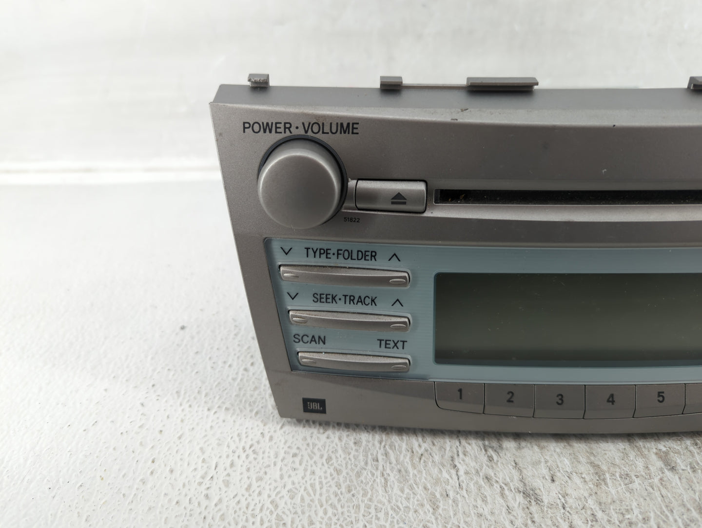 2007-2009 Toyota Camry Am Fm Cd Player Radio Receiver - Oemusedautoparts1.com