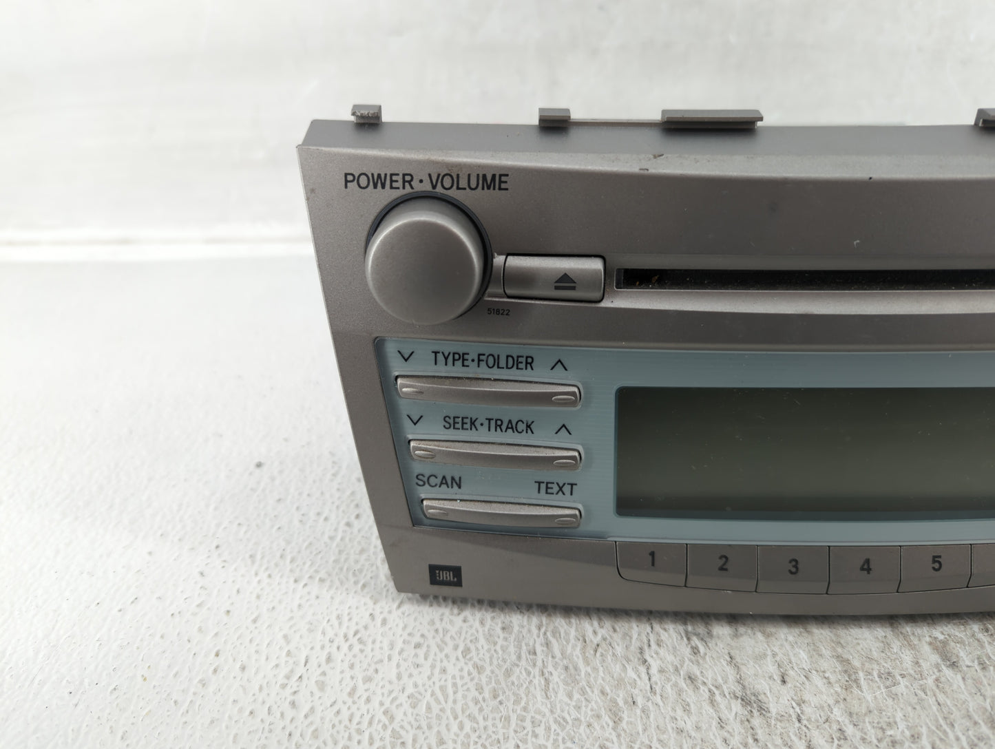 2007-2009 Toyota Camry Am Fm Cd Player Radio Receiver - Oemusedautoparts1.com
