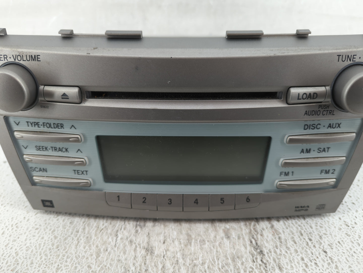2007-2009 Toyota Camry Am Fm Cd Player Radio Receiver - Oemusedautoparts1.com
