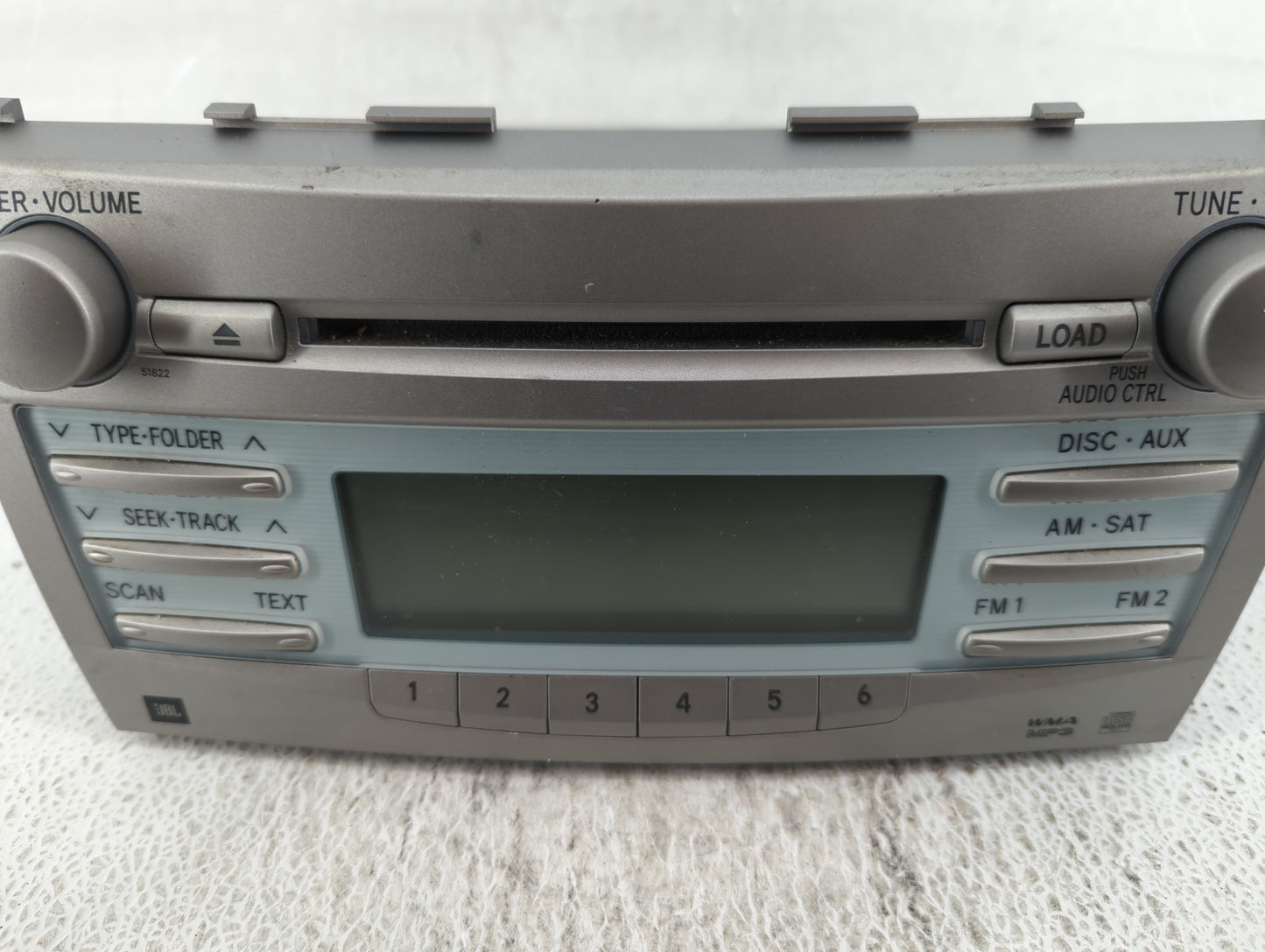 2007-2009 Toyota Camry Am Fm Cd Player Radio Receiver - Oemusedautoparts1.com