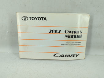 compare product 2007 Toyota Camry Owners Manual Book Guide OEM Used Auto Parts