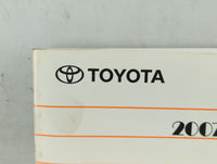 2007 Toyota Camry Owners Manual Book Guide OEM Used Auto Parts - Oemusedautoparts1.com