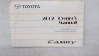 compare product 2007 Toyota Camry Owners Manual Book Guide OEM Used Auto Parts