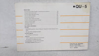 2007 Toyota Camry Owners Manual Book Guide OEM Used Auto Parts - Oemusedautoparts1.com