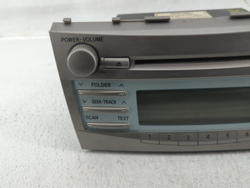 2007-2009 Toyota Camry Radio AM FM Cd Player Receiver Replacement P/N:86120-06180 Fits Fits 2007 2008 2009 OEM Used Auto Parts