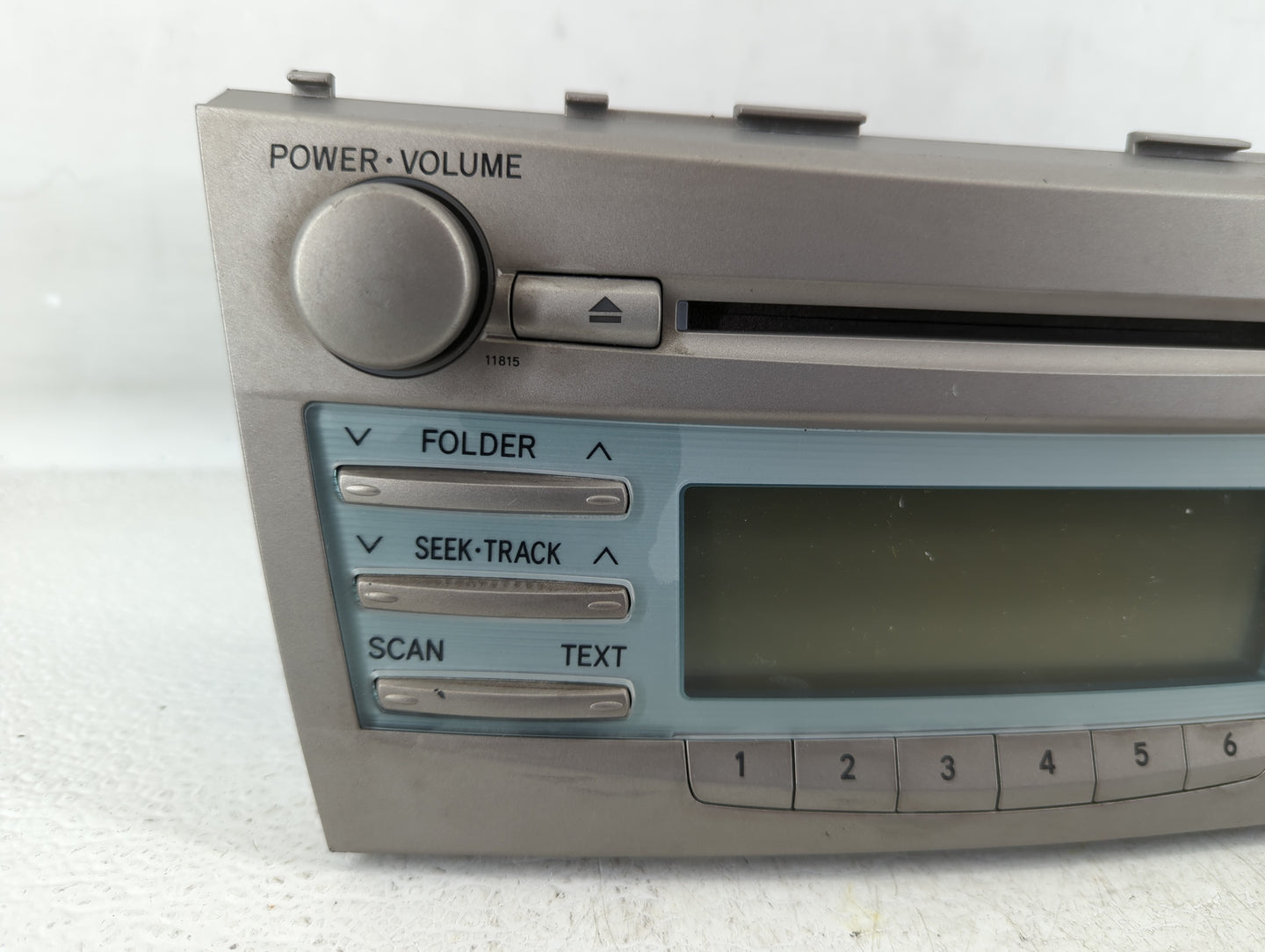 2007-2009 Toyota Camry Am Fm Cd Player Radio Receiver - Oemusedautoparts1.com