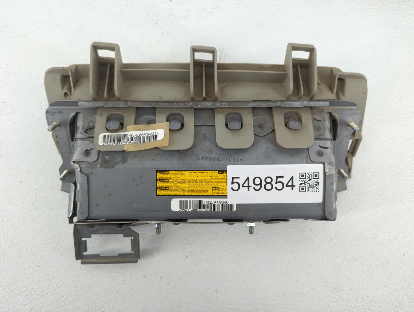 2007-2011 Toyota Camry Air Bag Driver Left Knee OEM P/N:220450007M38 Fits Fits 2007 2008 2009 2010 2011 OEM Used Auto Parts 