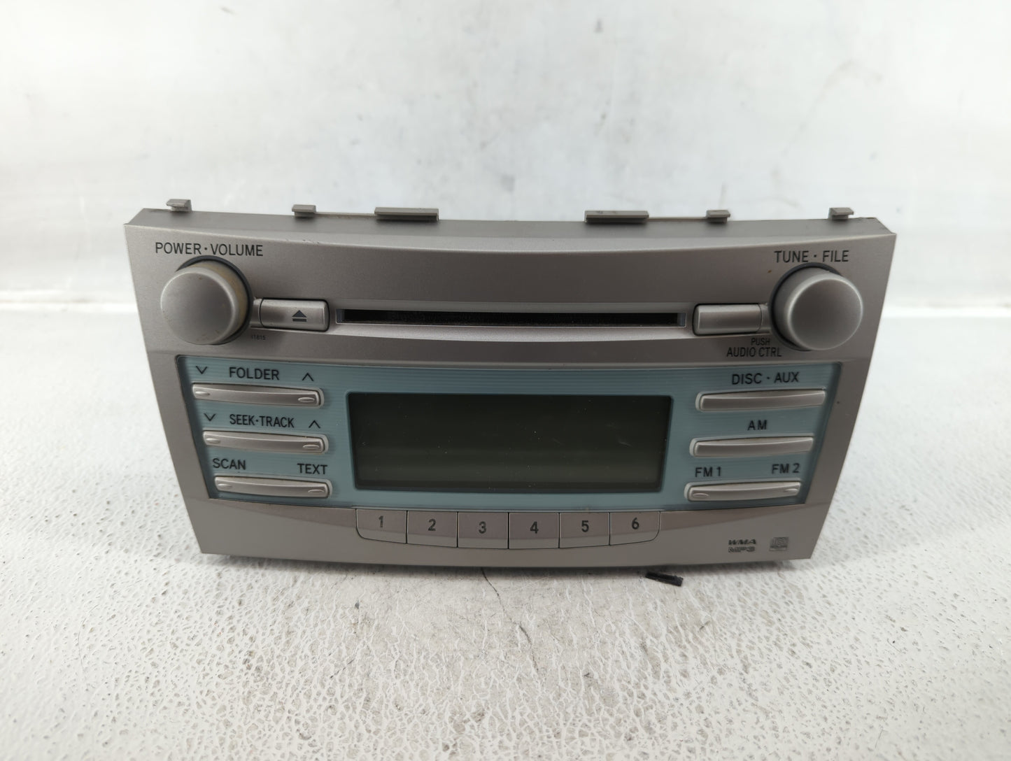 2007-2009 Toyota Camry Radio AM FM Cd Player Receiver Replacement P/N:86120-06180 Fits Fits 2007 2008 2009 OEM Used Auto Par