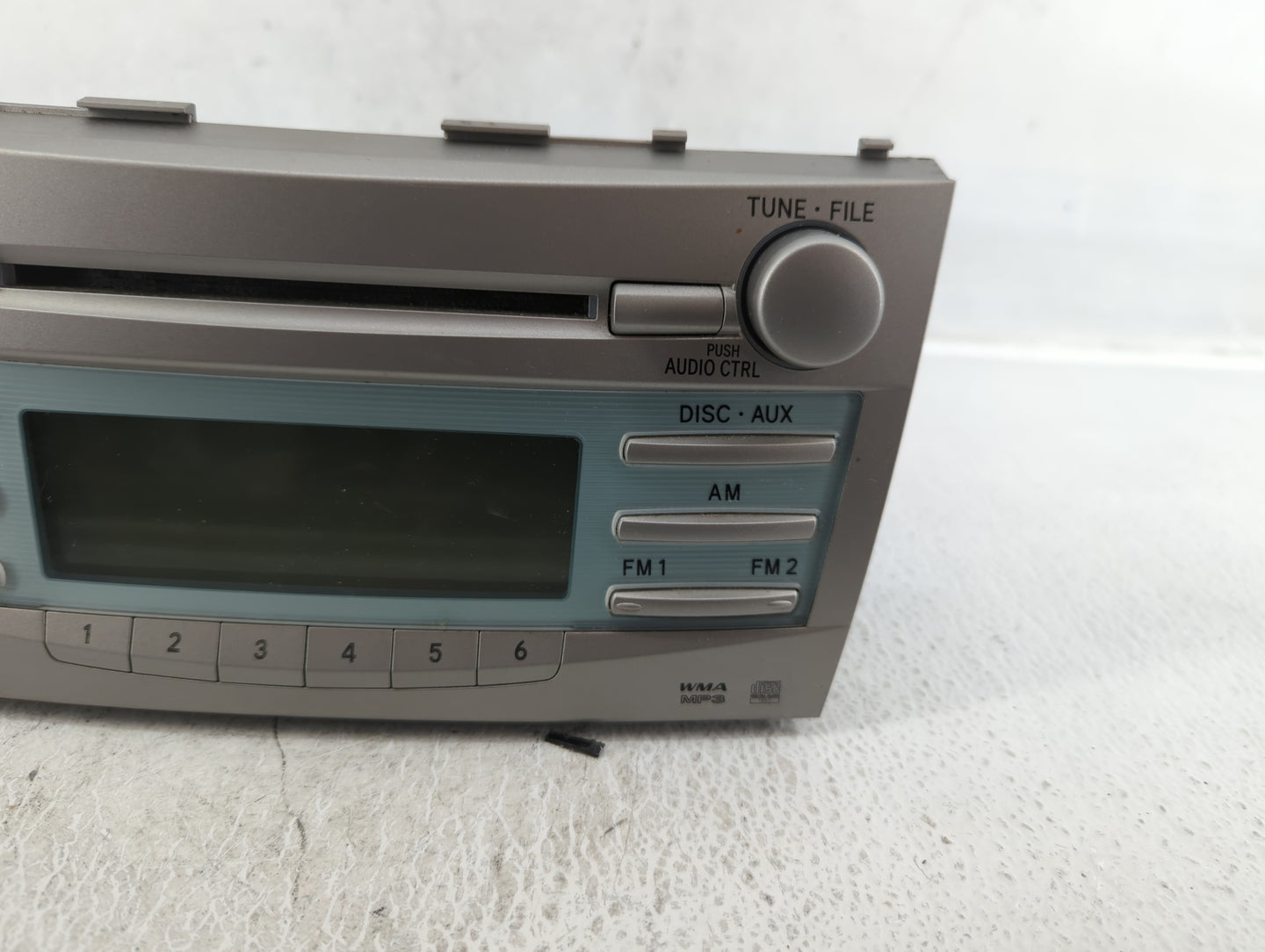 2007-2009 Toyota Camry Radio AM FM Cd Player Receiver Replacement P/N:86120-06180 Fits Fits 2007 2008 2009 OEM Used Auto Par