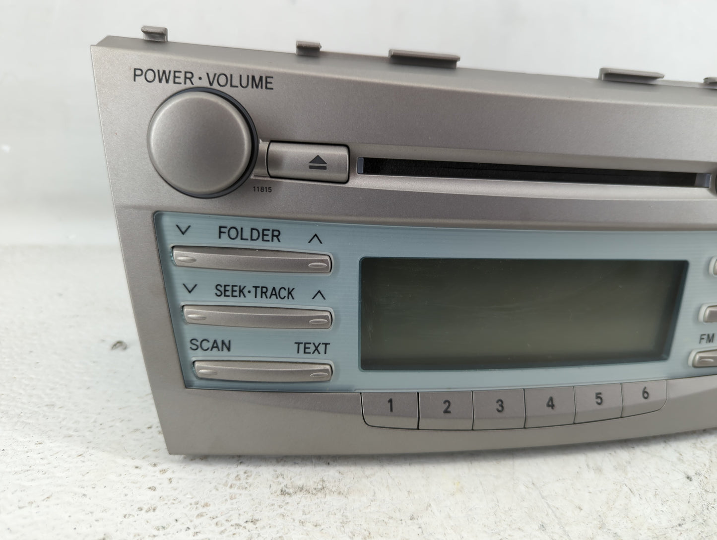 2007-2009 Toyota Camry Am Fm Cd Player Radio Receiver - Oemusedautoparts1.com