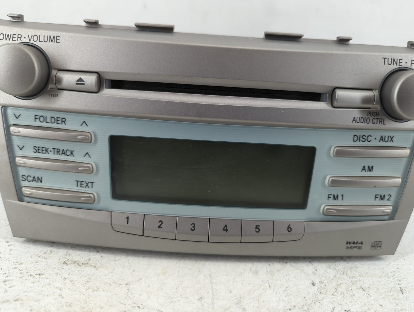 2007-2009 Toyota Camry Am Fm Cd Player Radio Receiver - Oemusedautoparts1.com