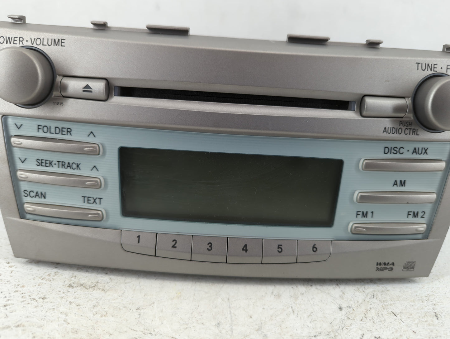 2007-2009 Toyota Camry Am Fm Cd Player Radio Receiver - Oemusedautoparts1.com