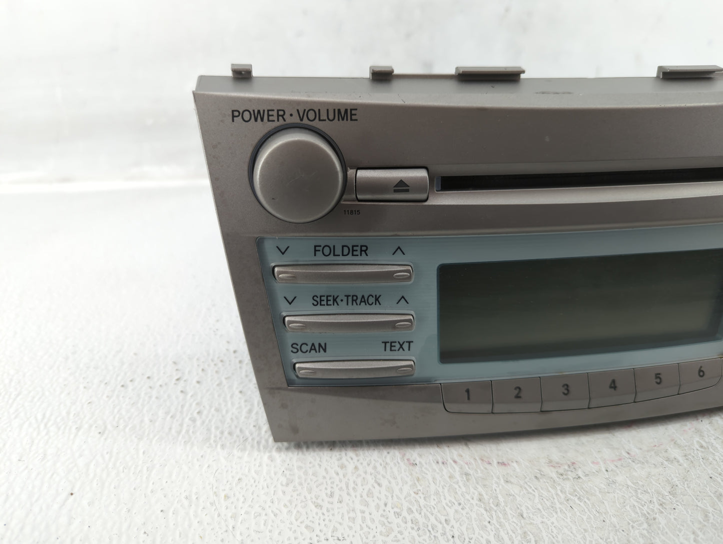 2007-2009 Toyota Camry Am Fm Cd Player Radio Receiver - Oemusedautoparts1.com