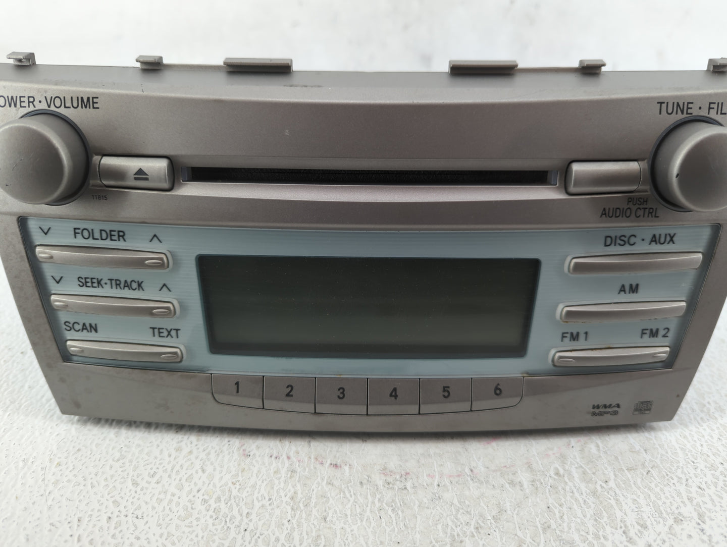 2007-2009 Toyota Camry Am Fm Cd Player Radio Receiver - Oemusedautoparts1.com