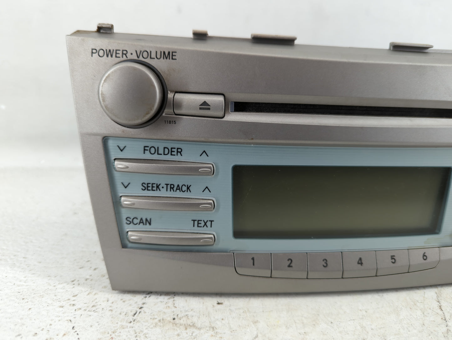 2007-2009 Toyota Camry Am Fm Cd Player Radio Receiver - Oemusedautoparts1.com