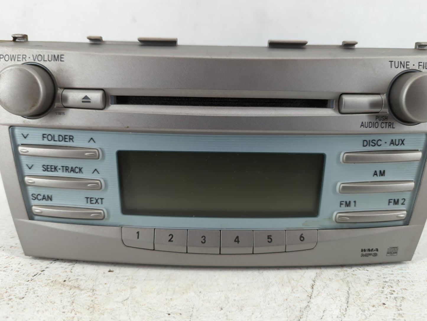 2007-2009 Toyota Camry Am Fm Cd Player Radio Receiver - Oemusedautoparts1.com