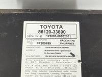 2007-2009 Toyota Camry Am Fm Cd Player Radio Receiver - Oemusedautoparts1.com