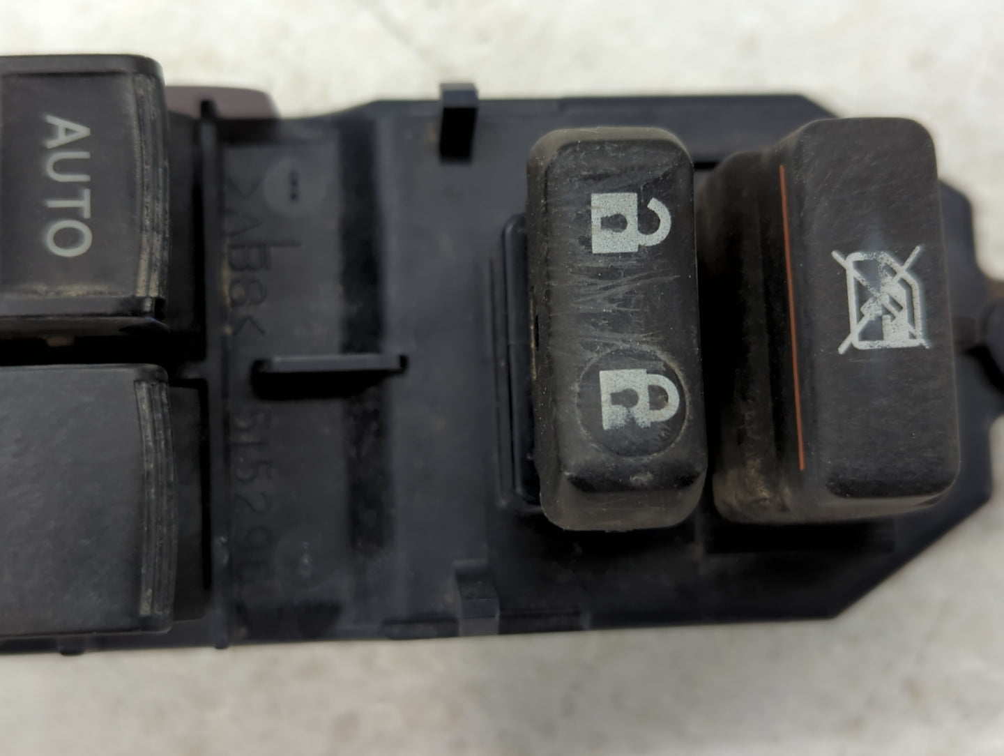 2007-2009 Toyota Camry Master Power Window Switch Replacement Driver Side Left P/N:13133 Fits OEM Used Auto Parts - Oemuseda