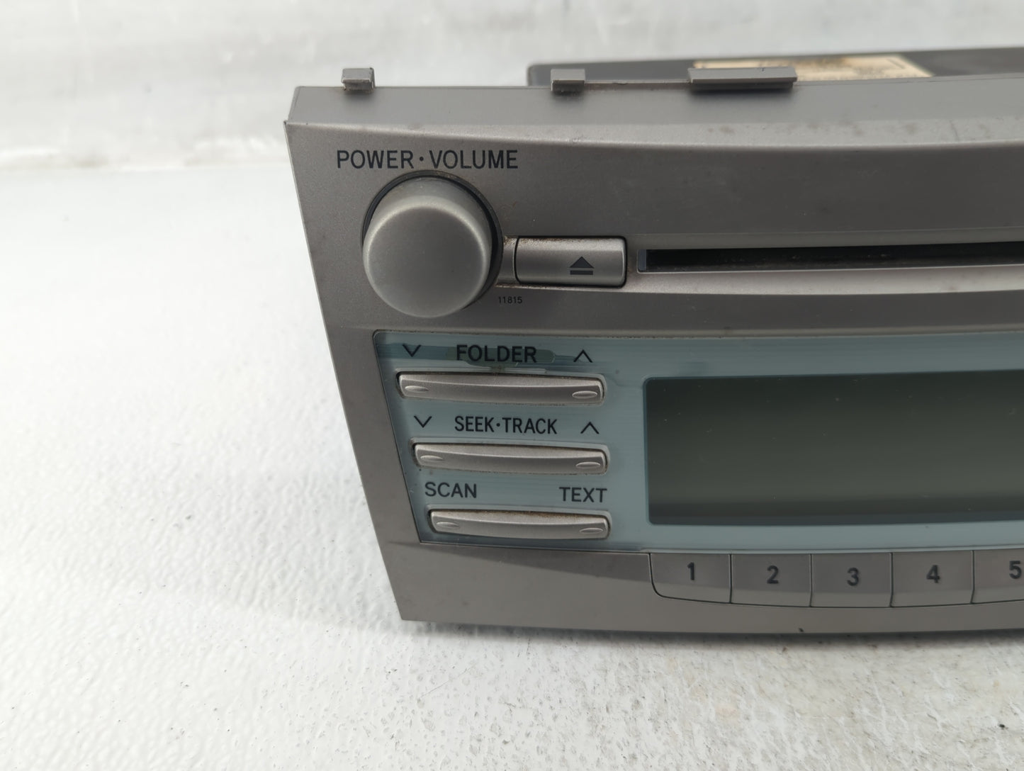 2007-2009 Toyota Camry Am Fm Cd Player Radio Receiver - Oemusedautoparts1.com